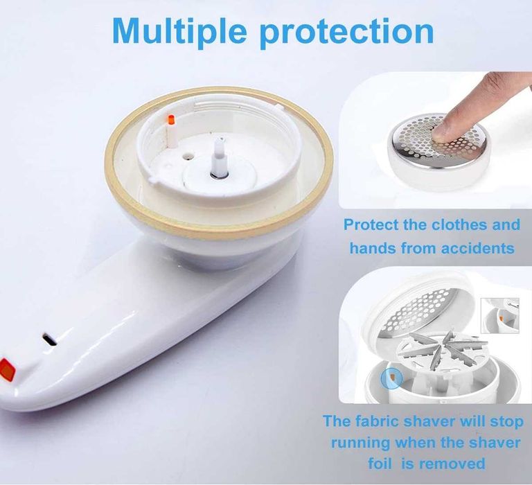 Акумулаторна машина за премахване на мъхчета