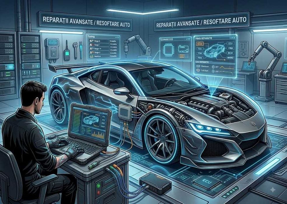 Resoftari Auto Stage 1 | Solutii AdBlue DPF EGR IMMO | Clonare calculatoare | Reparatii FRM CAS BCM