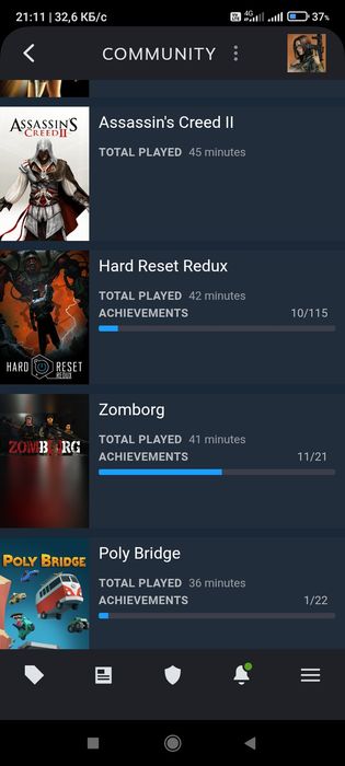 Аккаунт Steam 78 игр