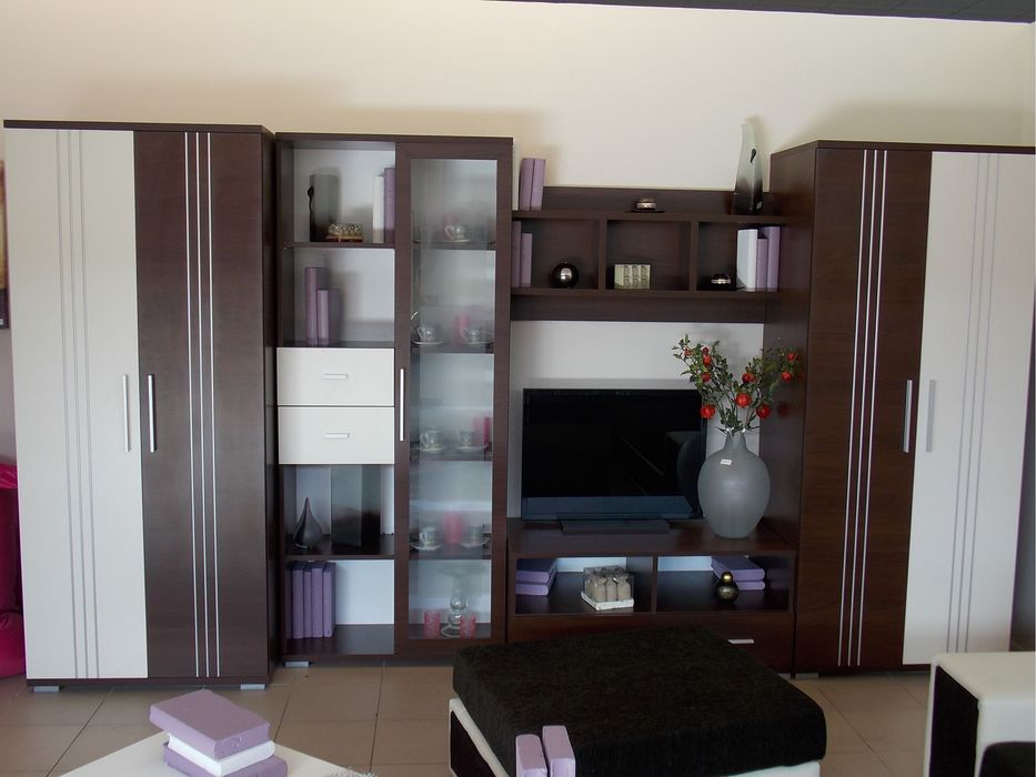 Biblioteca maro wenge 340cm