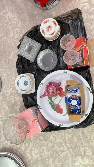 Тарелки, пиалушки вазы