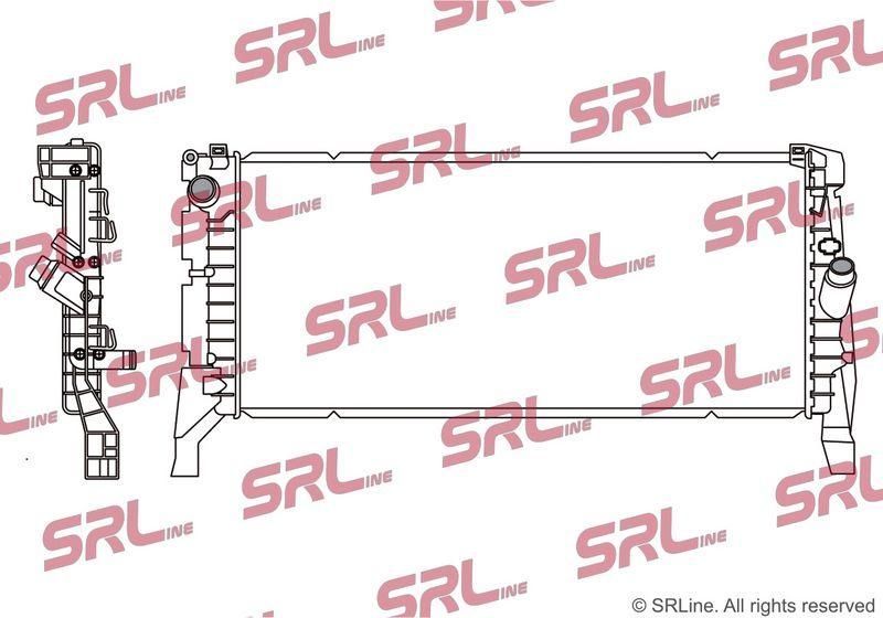 Radiator apa BMW Seria 1, 2 Active/Gran Tourer, 2 Gran Coupe 202024, X1 F48 202022, X2 F39 202024; Mini Clubman, Countryman 202024, 2.0 d, 1.5 D,