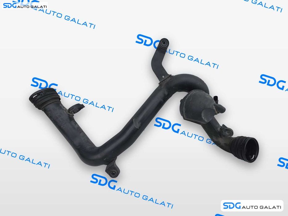 Conducta Furtun Tub Tubulatura Intercooler cu Senzor Seat Altea 1.9 TDI BKC BLS BXE 2004 - 2010 Cod 1K0145770B, 1K0145762AT, 1K0145762AC [N8364]