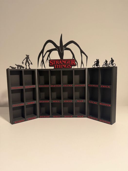 Suport/Stand/Etajera figurine kinder Stranger Things