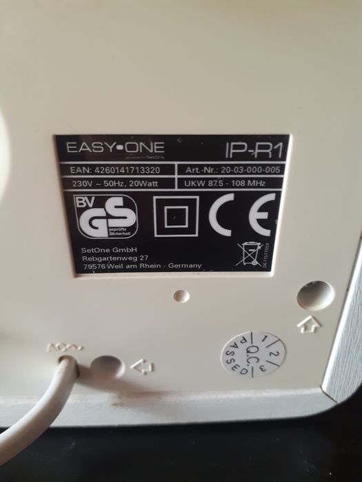 Radio internet EASY-ONE model: IP-R1