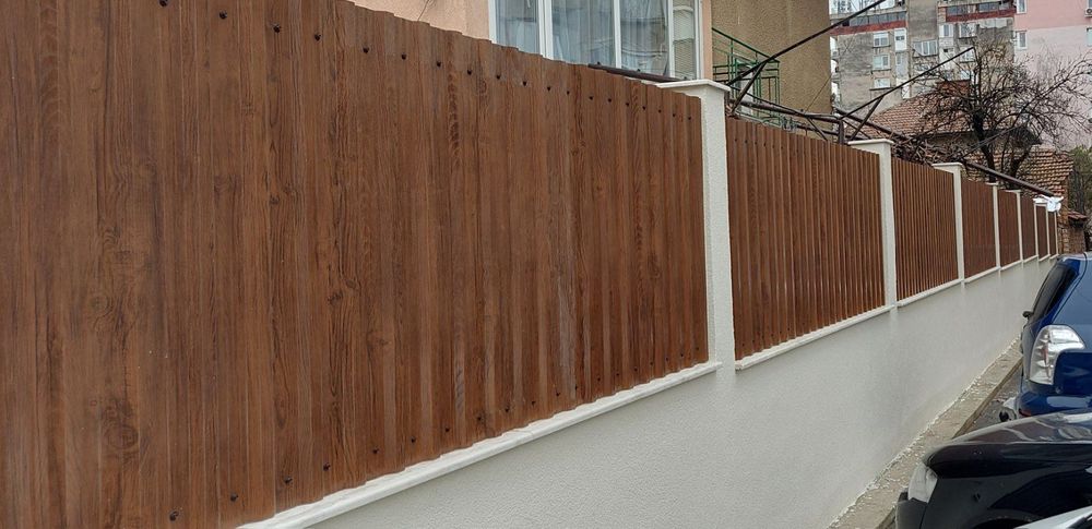 Профилирана поцинкована ламарина СТ18 богата цветова гама - ОградкиБГ