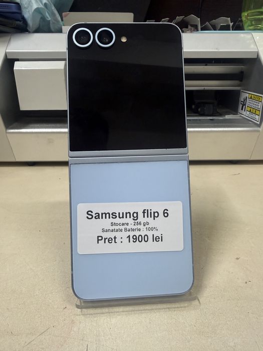 Samsung flip 6 / 256 gb / 100% baterie / garantie