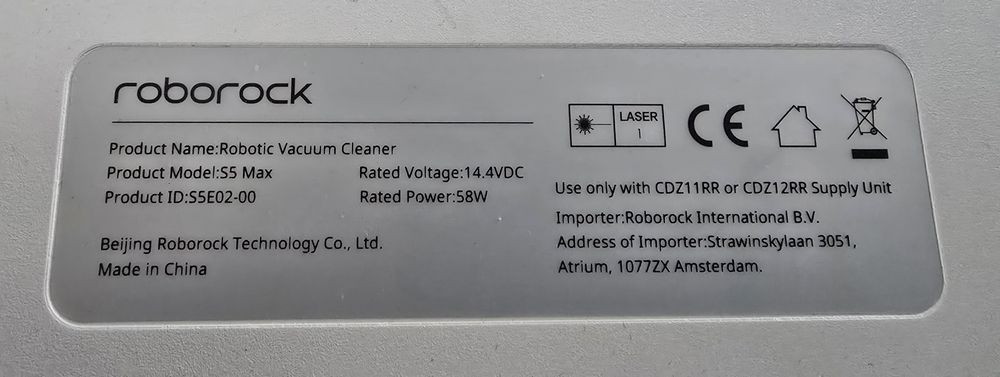 Aspirator Roborock S5 Max cu mop