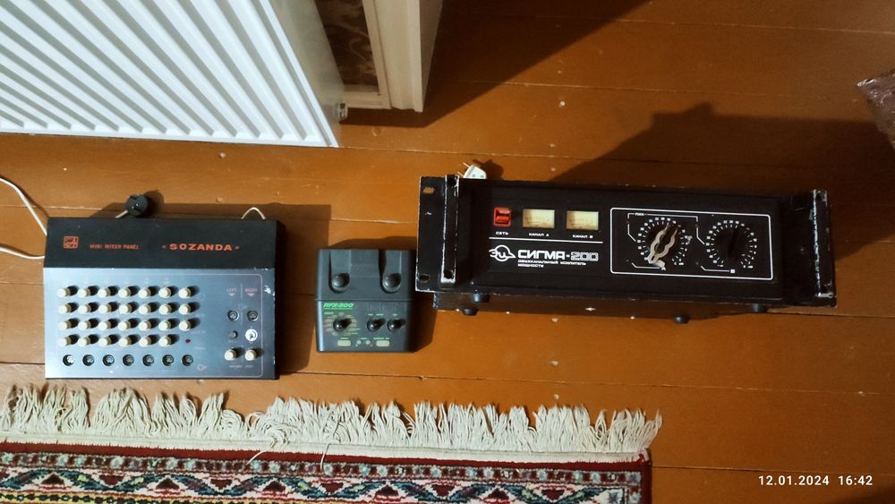 Микше, усилитель мощности 200ватт