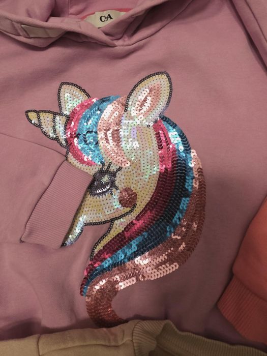 Lot hanorace C&A H&M stare foarte bună marime 122-128  cm