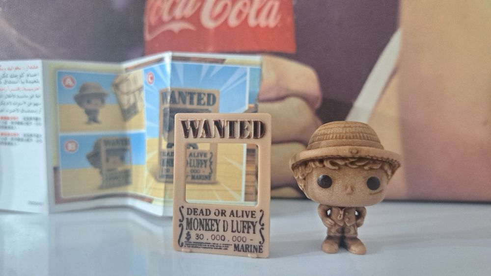 Wanted Luffy - One Piece - Funko x Kinder Joy