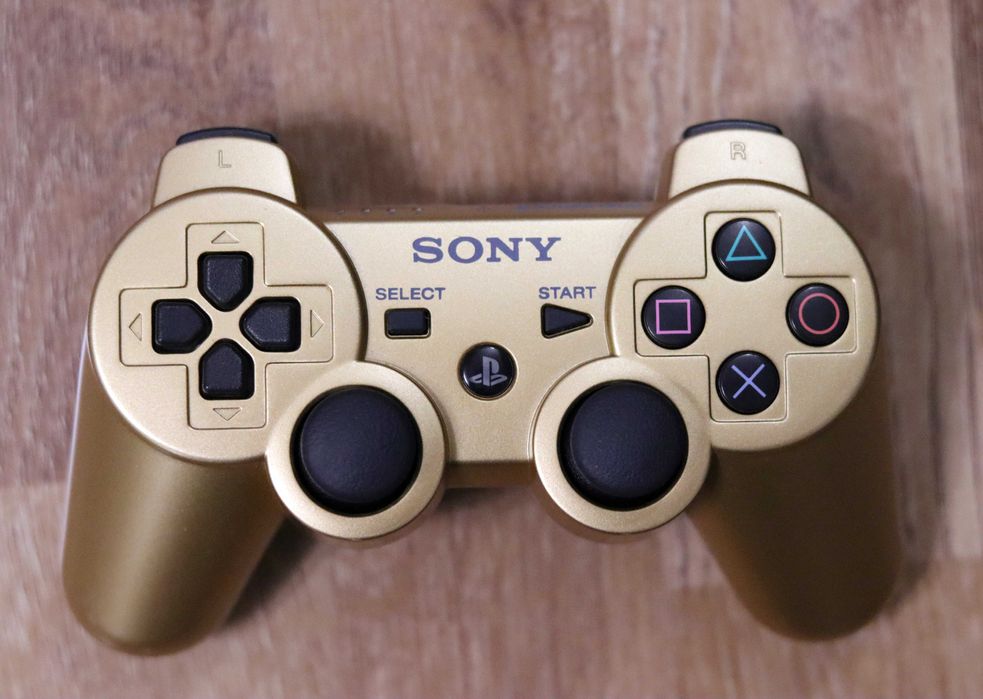 PlayStation 3 (PS3) Джойстик, златен