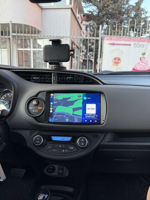 Toyota Yaris - 9" Android 15 Мултимедия Тойота Ярис (2012-2017) Навигация Андроид