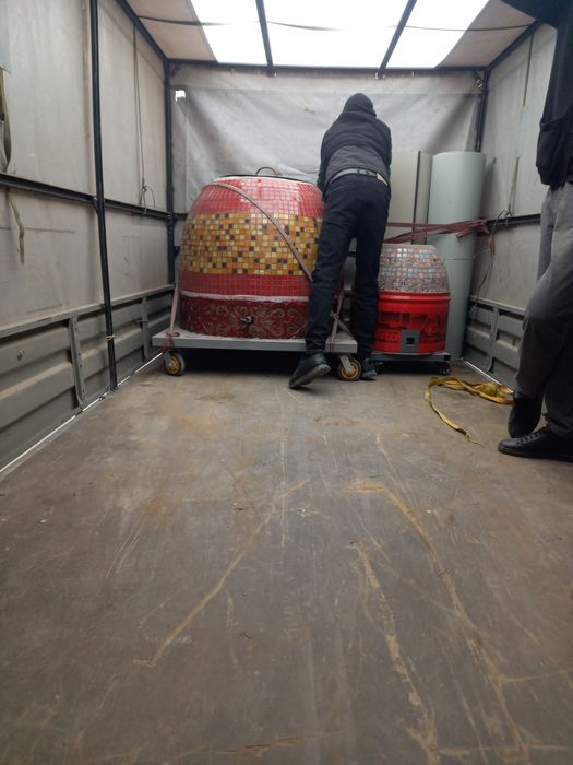 Тандыр на колёсах готовый НА ЗАКАЗ