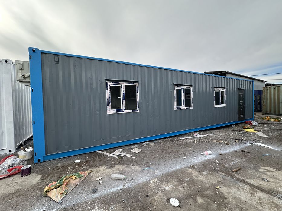 Контейнер для строительства домик