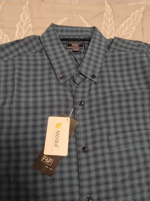 Новая мужская рубашка 46р.