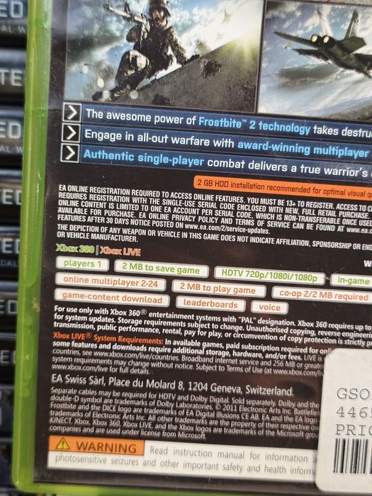 Joc/jocuri Battlefield 3 Xbox360/Xbox One