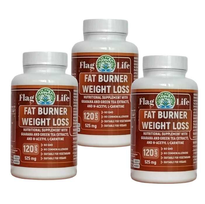 Fat Burner Фет Бърнър Промо пакет 3 опаковки с 360 капс за отслабване