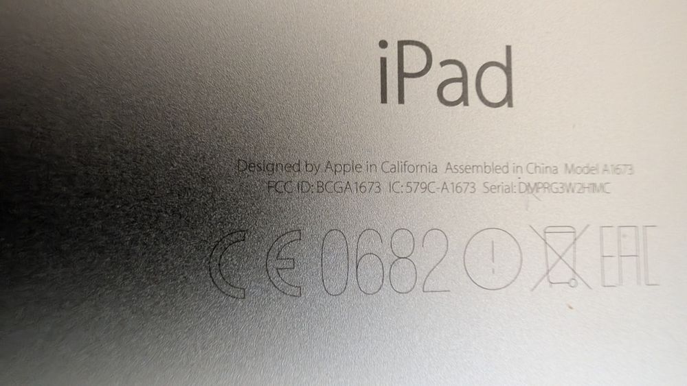 iPad pro 2016 de 9,7 inch  defectă