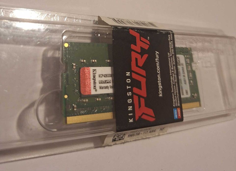 Memorie Laptop Kingston FURY 16GB DDR4, 2666MHz, CL19, In GARANTIE !