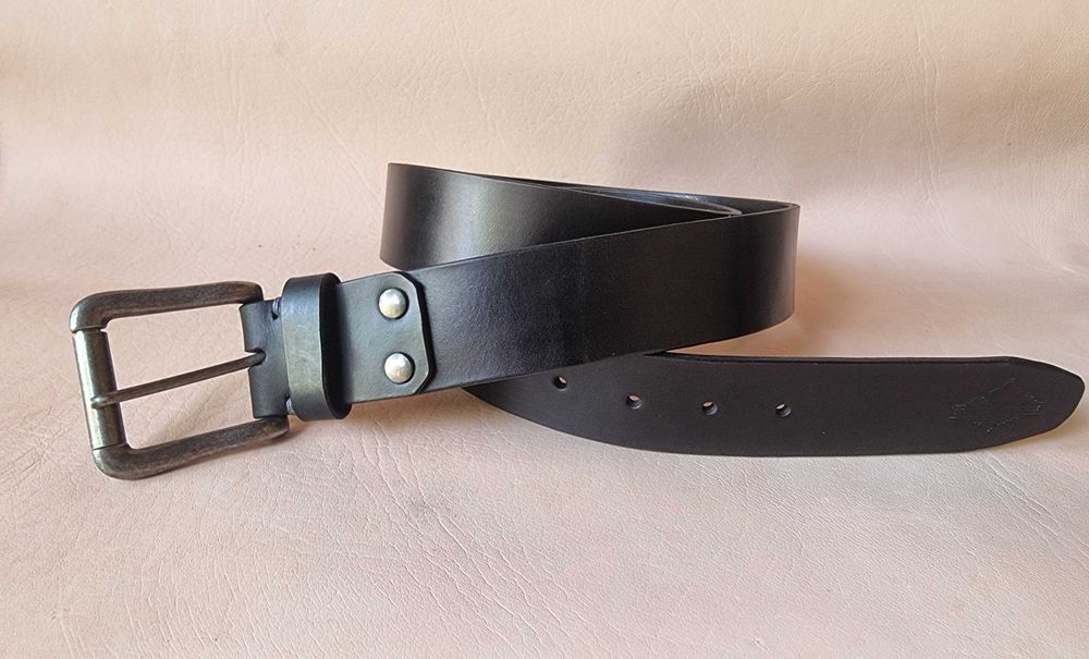 Curea din piele naturala premium - Handmade - Model deosebit!