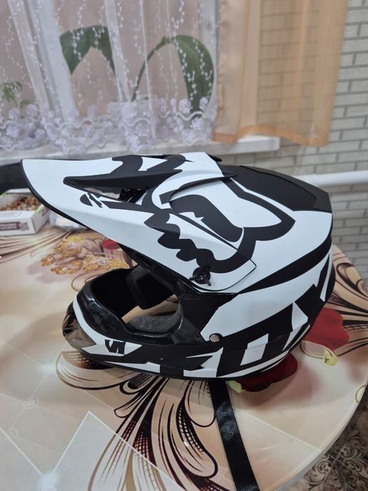 Шлем кроссовый FOX с очками