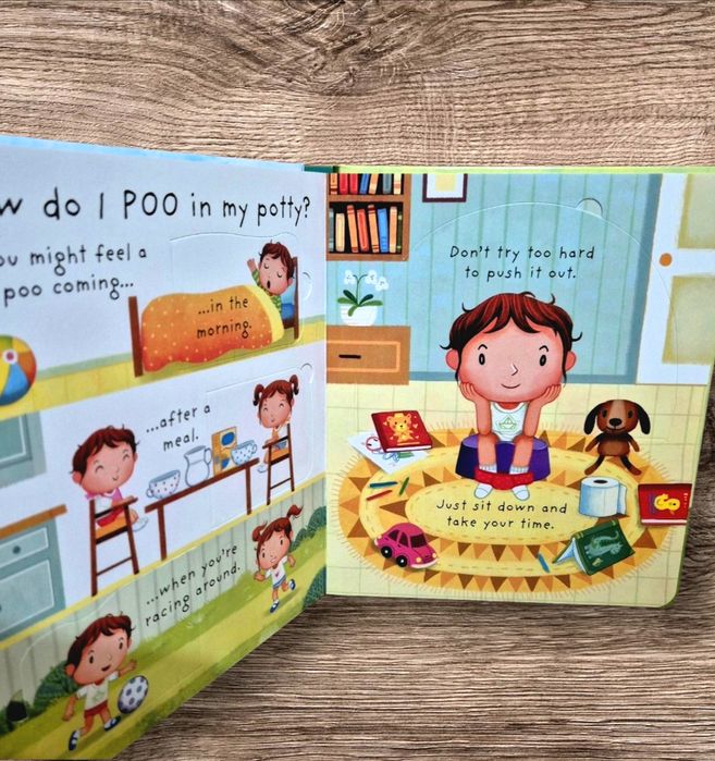 Carte Usborne - why do we need a potty?