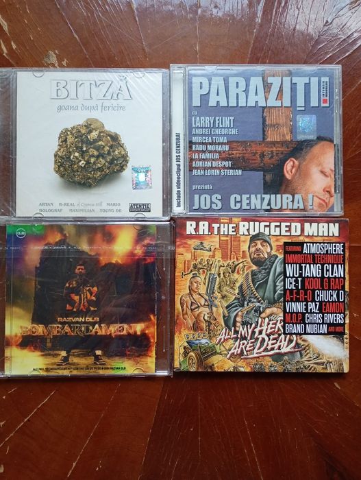 Albume CD-Rap/Hip-Hop romanesc/american-Parazitii/Bitza