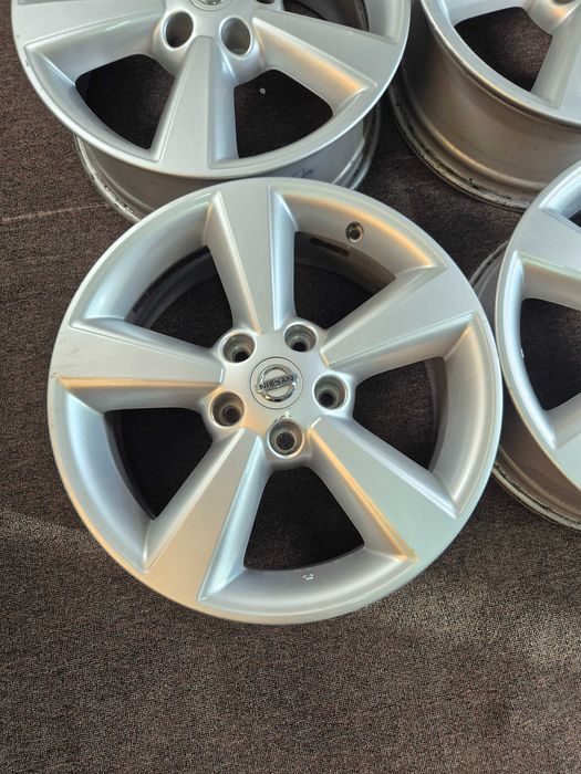 4 Jante Aliaj 5x114.3 17'' OEM Nissan Juke X-Trail - Renault Kadjar Arkana - Dacia Duster - 6.5J ET 40
