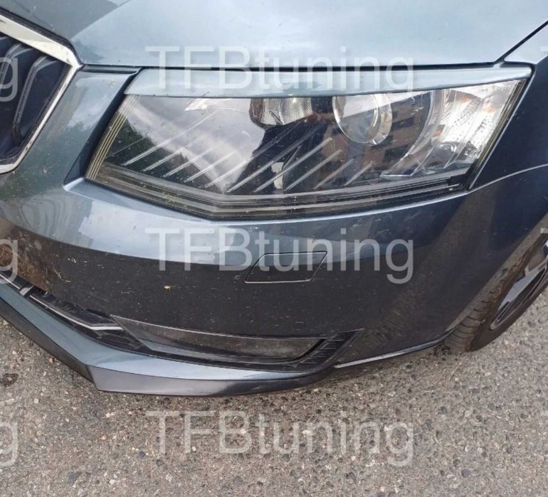 Prelungire bara fata fusta spoiler lip SKODA Octavia 3 2012-2016