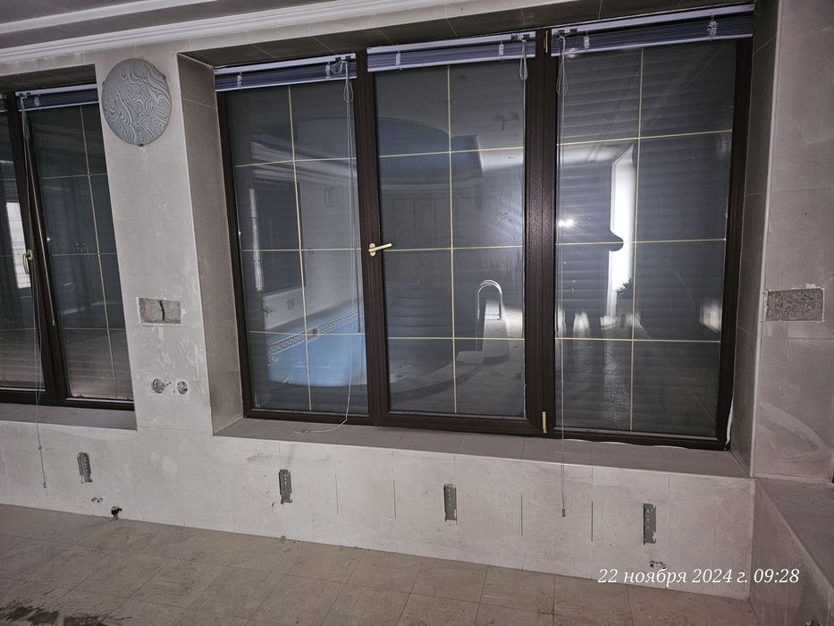 Окна деревянные со стеклопакетом