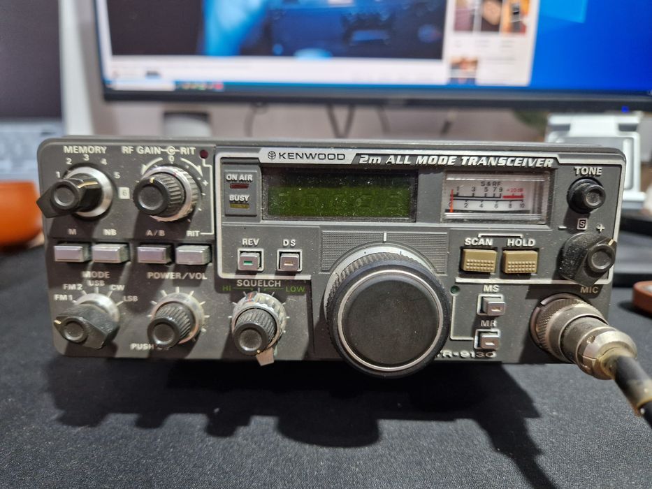 Statie auto vintage Kenwood TR 9130 all mode transmiter