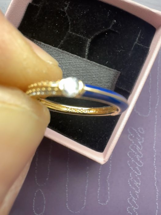 Inel Pandora Pave Dual Ring