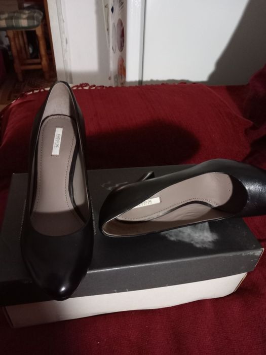 Pantofi damă, piele