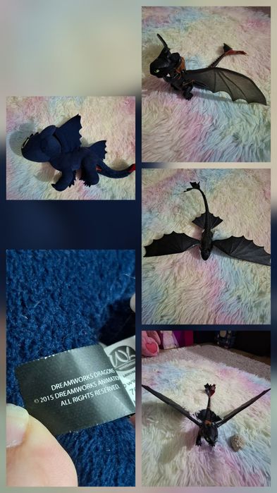 Colecție Dreamworks Dragons How to train your dragon