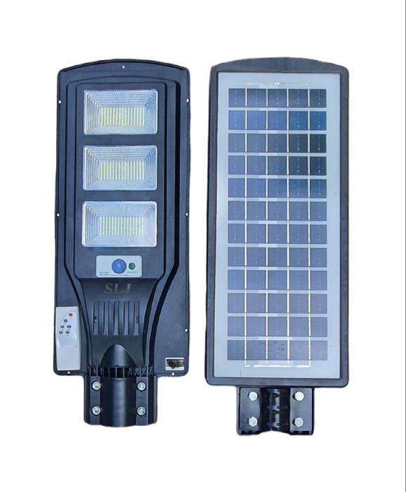 Proiector cu panou solar 450w senzor 450 leduri lampa solara
