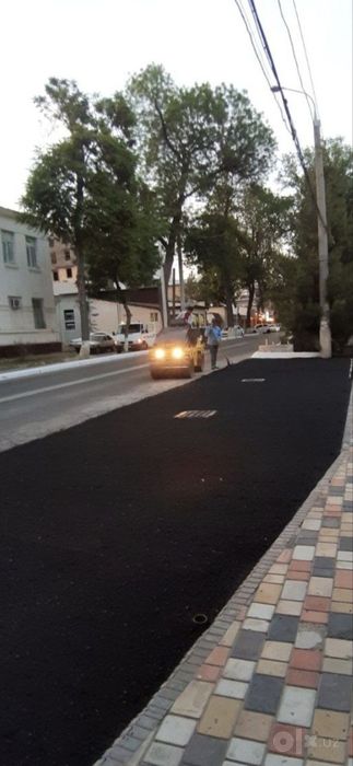 Асфалт хизмати, Asfalt ishlari