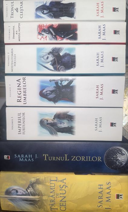 Tronul de clestar - serie completa - Sarah J. Maas