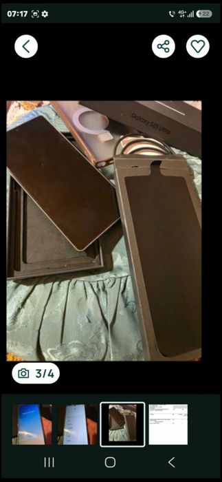 Samsung galaxy S25 ultra garanție Orange  512gb