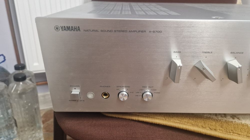 Schimb cu subwoofer auto  Amplificator yamaha a s 700