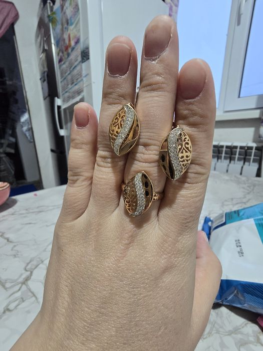 Золотой комлект новый