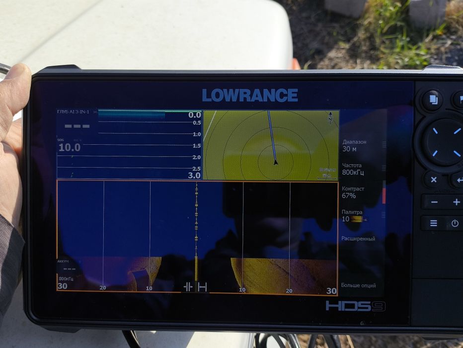 Эхолот lowrance hds live 9
