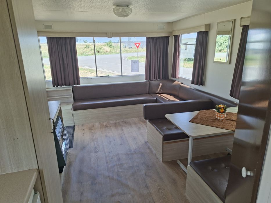 Casa pe roti Casa mobila Tiny House Casa de vacanta / living / 2 dormitoare /  baie / bucatarie / mobilata / 30 mp