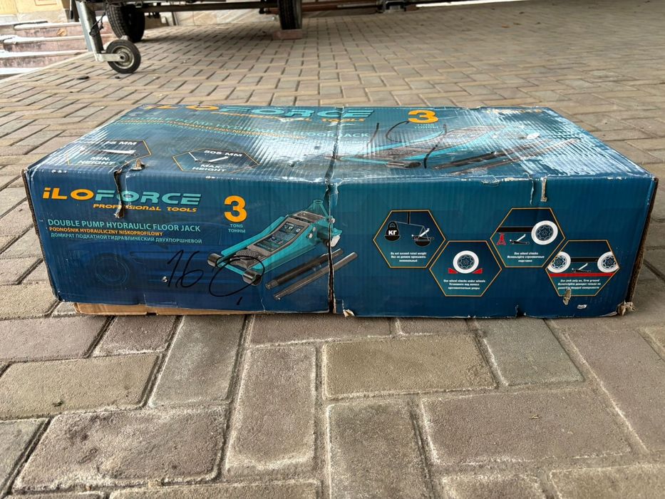 Подкатной домкрат