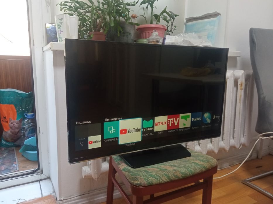 Смарт телевизор Samsung 102 см smart tv WiFi YouTube