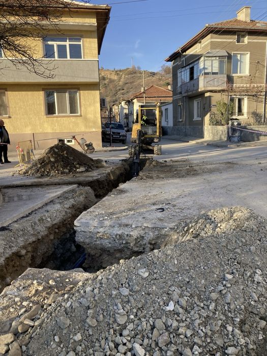 Услуги с мини багер и бобкат