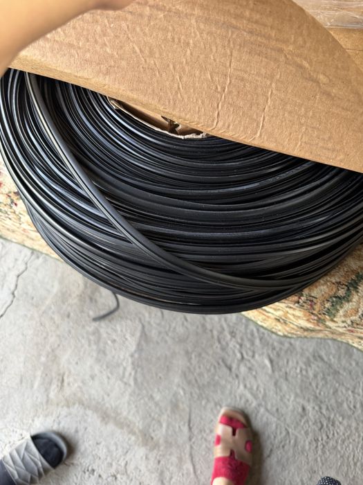 Уплотнитель для пластиковых окон D-профиль, новый (бухта)