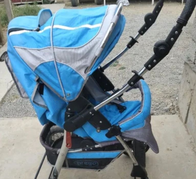 Коляска Prego, мощная