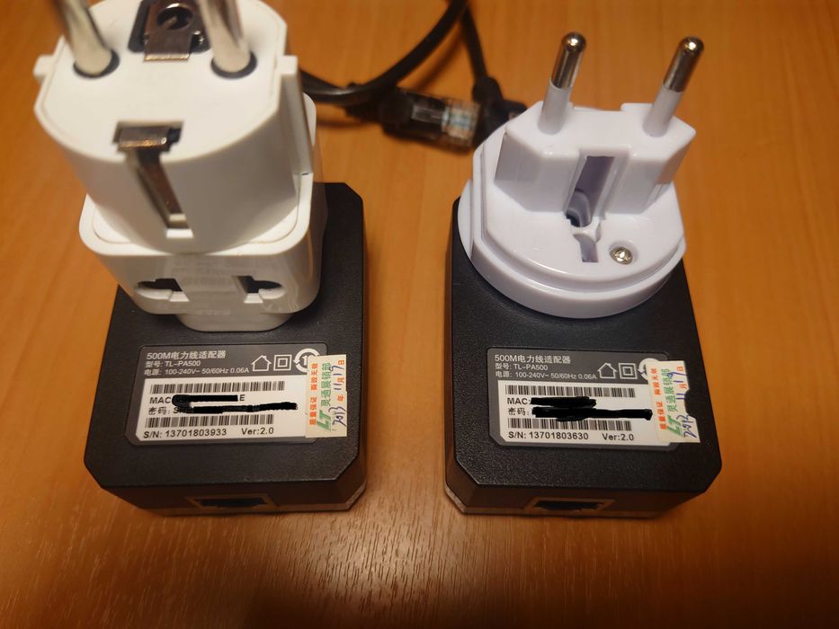 Kit Adaptor Powerline TP-LINK TL-PA500 500Mbps Ethernet