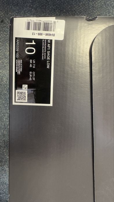 Air force AF1 savage low